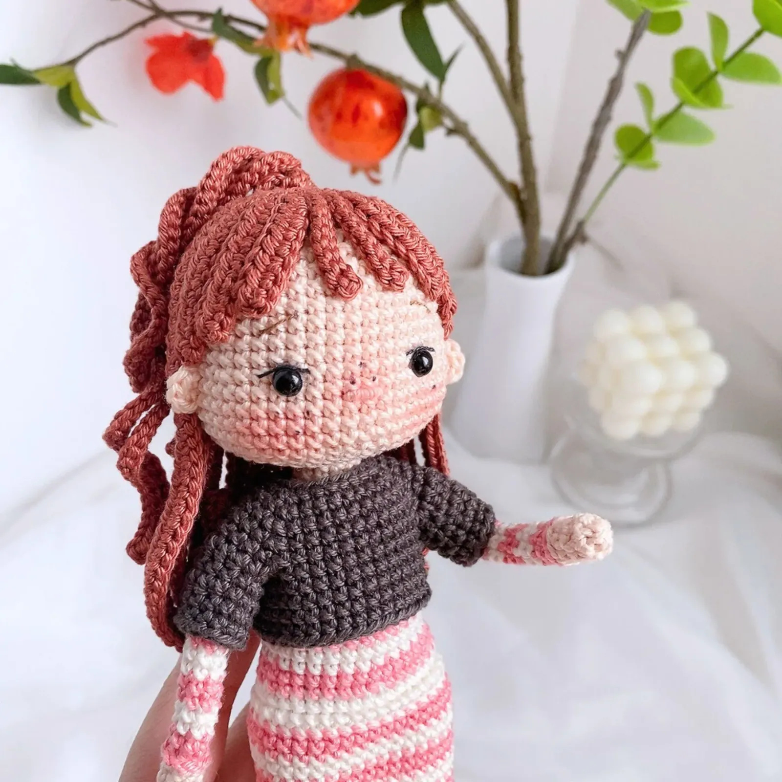 Julie Ginger Redhead amigurumi crochet pattern