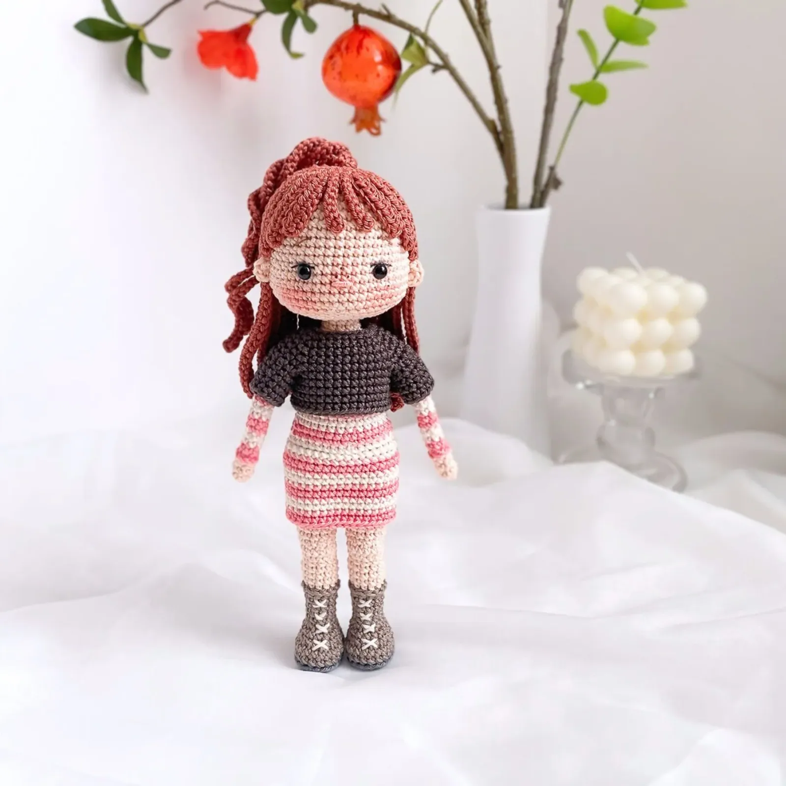 Julie Ginger Redhead amigurumi crochet pattern