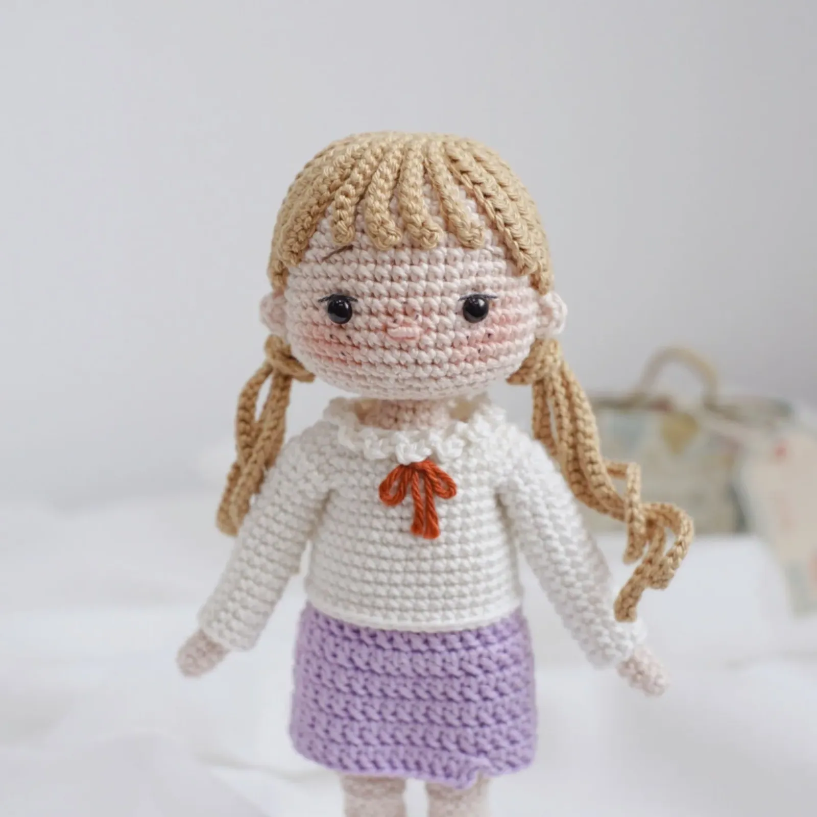 Maya Doll amigurumi crochet pattern