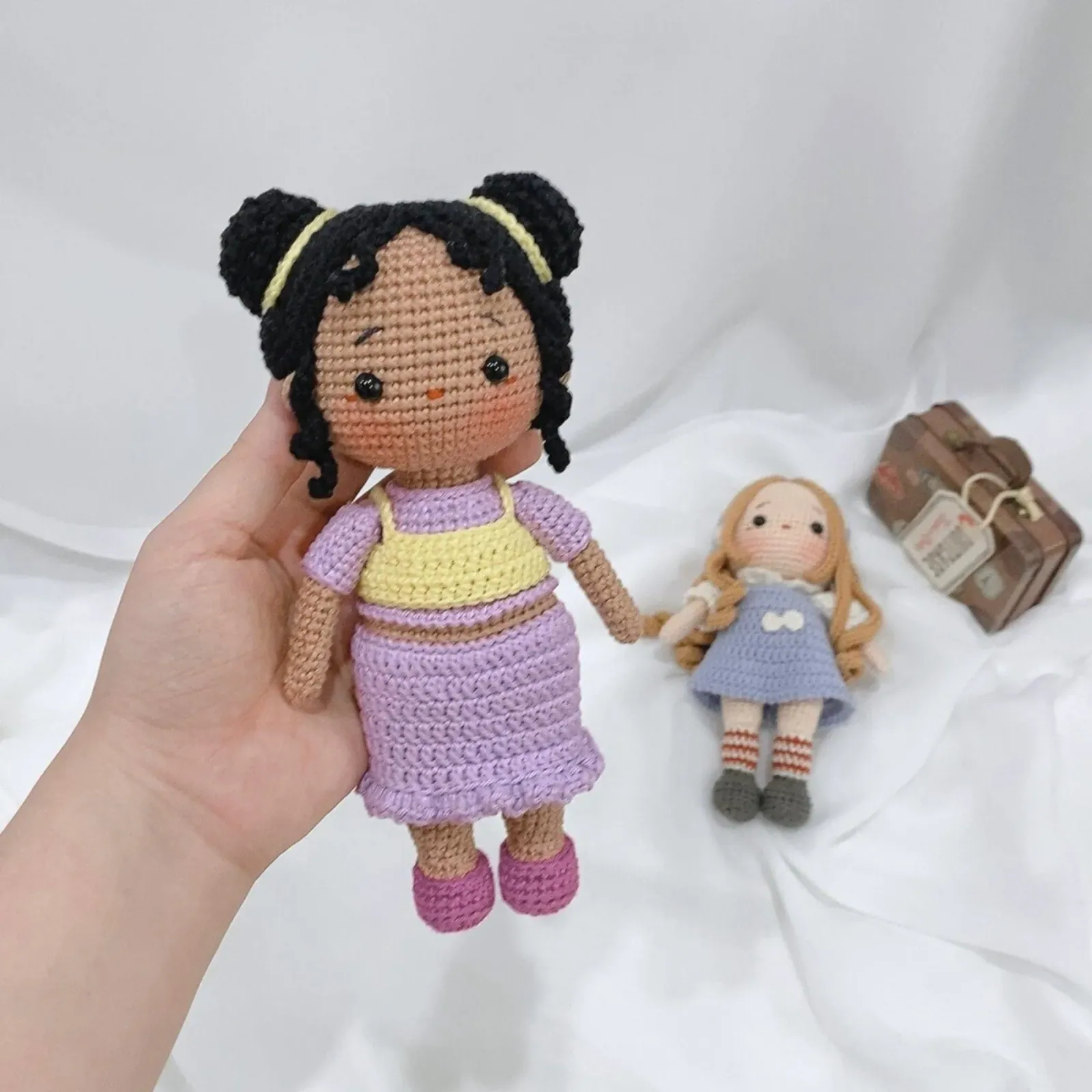 Zuri Doll amigurumi crochet pattern